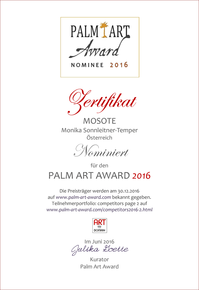 Palm Art Award 2016